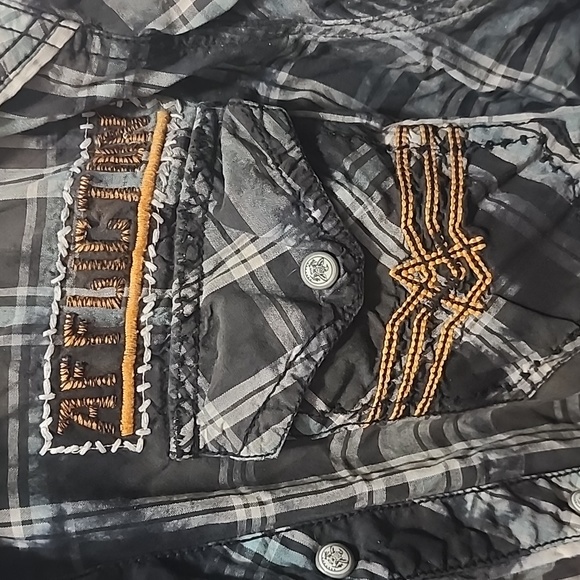 Affliction button up - Picture 2 of 4